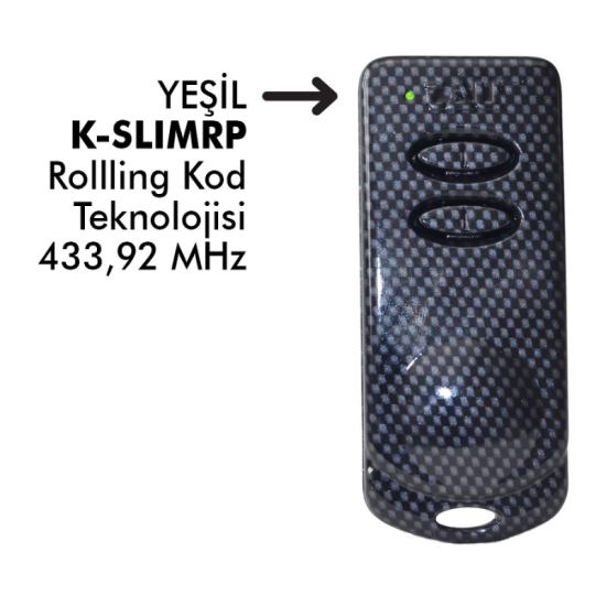 Tau K SlimRP Kumanda | Kapı ve Bariyer Kontrol Cihazı